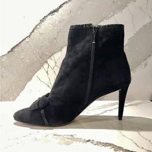 Karl Lagerfeld Suede Booties